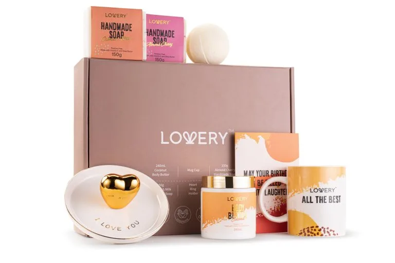 Lovery Happy Birthday Personalized Deluxe 8-Piece Gift Basket 9 Lovery Happy Birthday Personalized Deluxe 8-Piece Gift Basket - Image 7