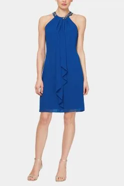 SL Fashions Short Halter Beaded Neck Dress -Jewelry Accessories bab7c661 0c52 4efa ba6a 8752e38f9a80 409302a1 2465 4e26 a76d 50ae06158853