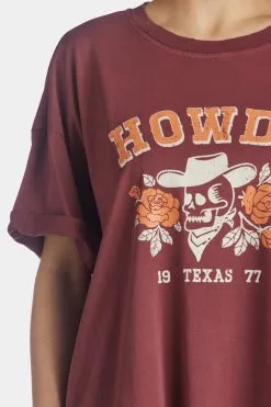 Refined Canvas Howdy Skull Texas 1977 Short Sleeve Tee -Jewelry Accessories bd20cc9e f7e5 4297 9cd8 46b8f04b6e93