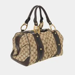 Gucci Gg Canvas Interlocking G Boston Bag -Jewelry Accessories bf222c67 f890 483c 86b2 1056306dc393