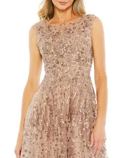 Mac Duggal Sequined Cap Sleeve Fit And Flare Dress 16 Mac Duggal Sequined Cap Sleeve Fit And Flare Dress -Jewelry Accessories c273af7d 04ad 4ea1 b41a aa4a151b89b6