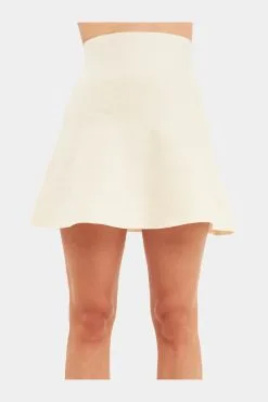 English Factory High Waist A-Line Mini Skirt -Jewelry Accessories c473d164 8eae 4022 9a96 96422fdc936c