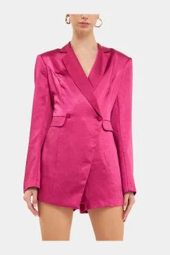 Endless Rose Satin Blazer Romper -Jewelry Accessories c476d11c a666 4fd8 9289 2a88fb918de4