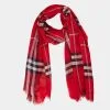 Burberry Silk Blend Scarf