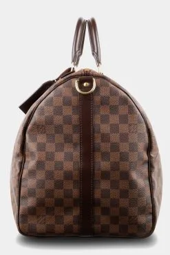 Louis Vuitton Keepall Bandouliere 55 Damier Ebene Travel Bag -Jewelry Accessories cd726140 e908 48e8 b0ea dd7ec114c0e4