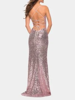 La Femme Unique Sequin Long Evening Dress -Jewelry Accessories ce1cd212 c3da 4a44 b03a bccfab969473