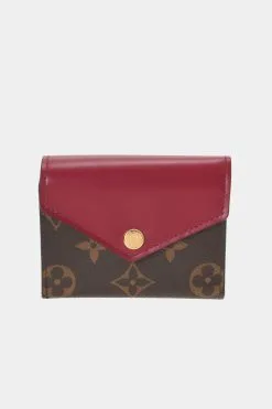 Louis Vuitton Zoe Coated Canvas Wallet