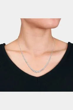 Julianna B Tennis Necklace -Jewelry Accessories cf3def68 dac6 4036 980f 93a1577fbd63