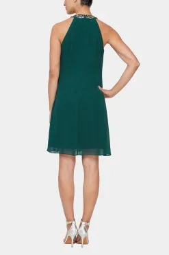 SL Fashions Short Halter Beaded Neck Dress -Jewelry Accessories d2b8cb43 9d68 4f5a a718 ecdb7b9f8c9a b069d763 b76b 4608 a379 d1a39ee500d5