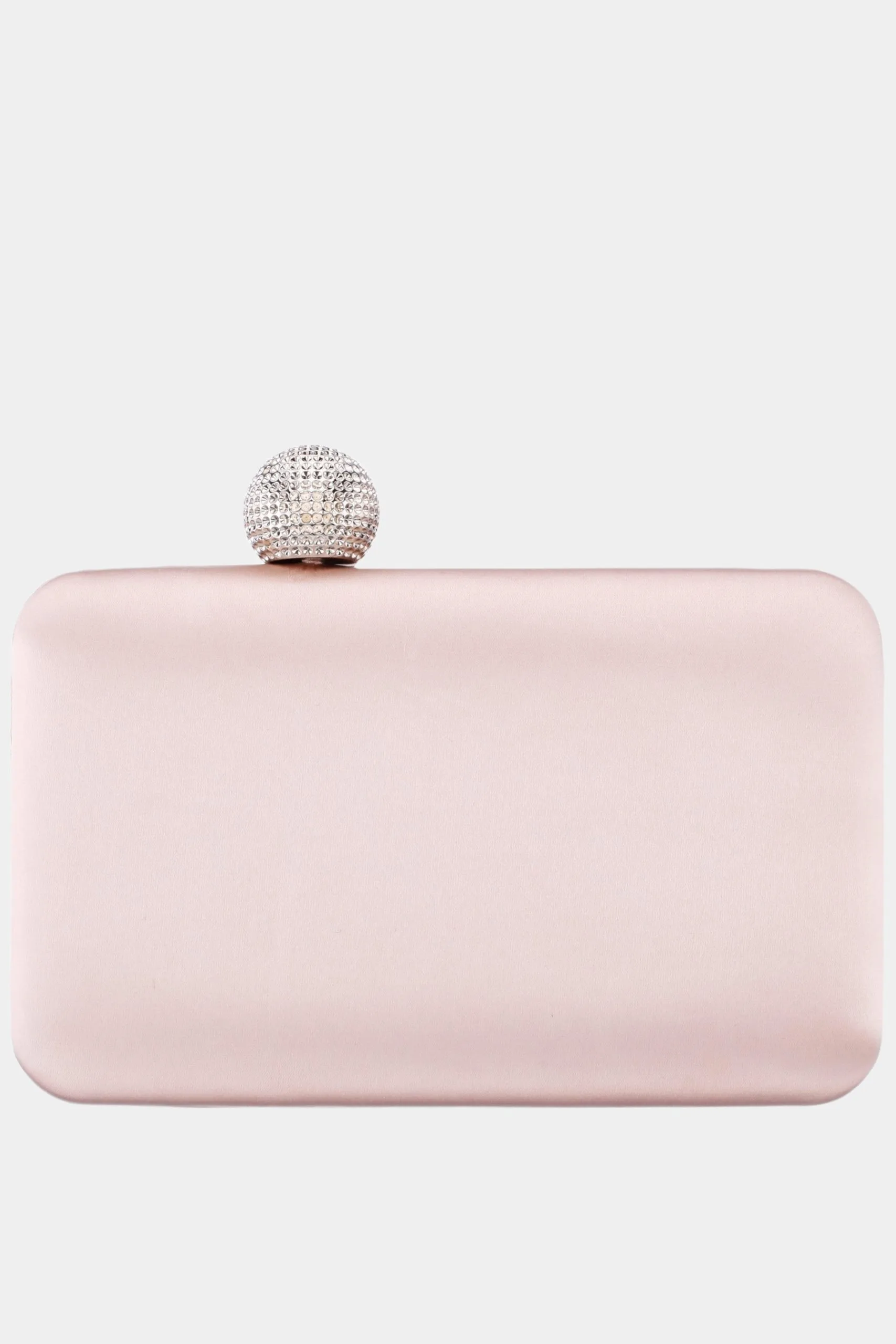 NINA Crystal Clasp Satin Minaudriere 5 NINA Crystal Clasp Satin Minaudriere - Image 3