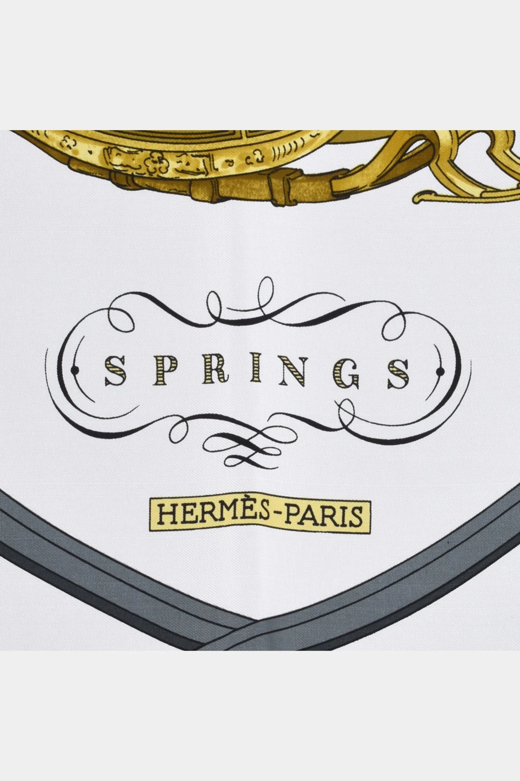 Hermès Springs Silk Scarf 4 Hermès Springs Silk Scarf - Image 2
