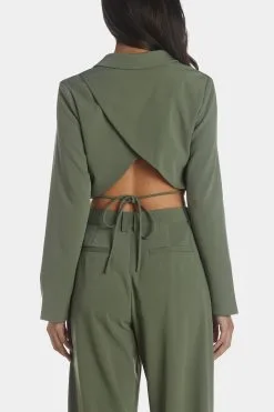 Sage The Label Cool Classic Crop Blazer -Jewelry Accessories d8efc0d5 bb6c 4e39 bd45 cc50eba8b328