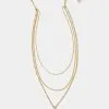 Kendra Scott Elisa Triple Strand Necklace -Jewelry Accessories d911c16f 98bd 49f1 9e7d 09743cd7059d