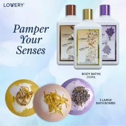 Lovery Coconut, Lavender & Honey Almond Spa Basket 16-Piece Set -Jewelry Accessories db6bb8f3 e8c6 4efb bc7c 018c1a78e4bd