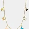 Sphera Milano Multi Colored Butterfly Charm Necklace 1 Sphera Milano Multi Colored Butterfly Charm Necklace -Jewelry Accessories df252294 c676 4223 840c 655dccc61141
