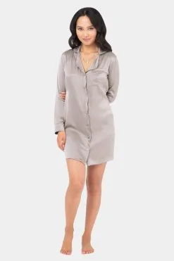 RANDL Washable Silk Diana Long Sleeve Shirt -Jewelry Accessories e10e0010 3285 444d b642 f334a7bfb025