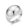Glaze Sterling Silver Bold Dome Ring