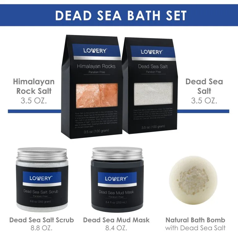 Lovery Dead Sea Spa 6-Piece Gift Set 4 Lovery Dead Sea Spa 6-Piece Gift Set - Image 2