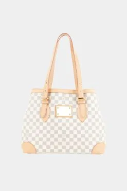 Louis Vuitton Hampstead Damier Azur Bag