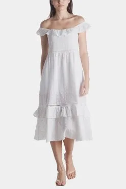 Spring + Mercer Eyelet Dress