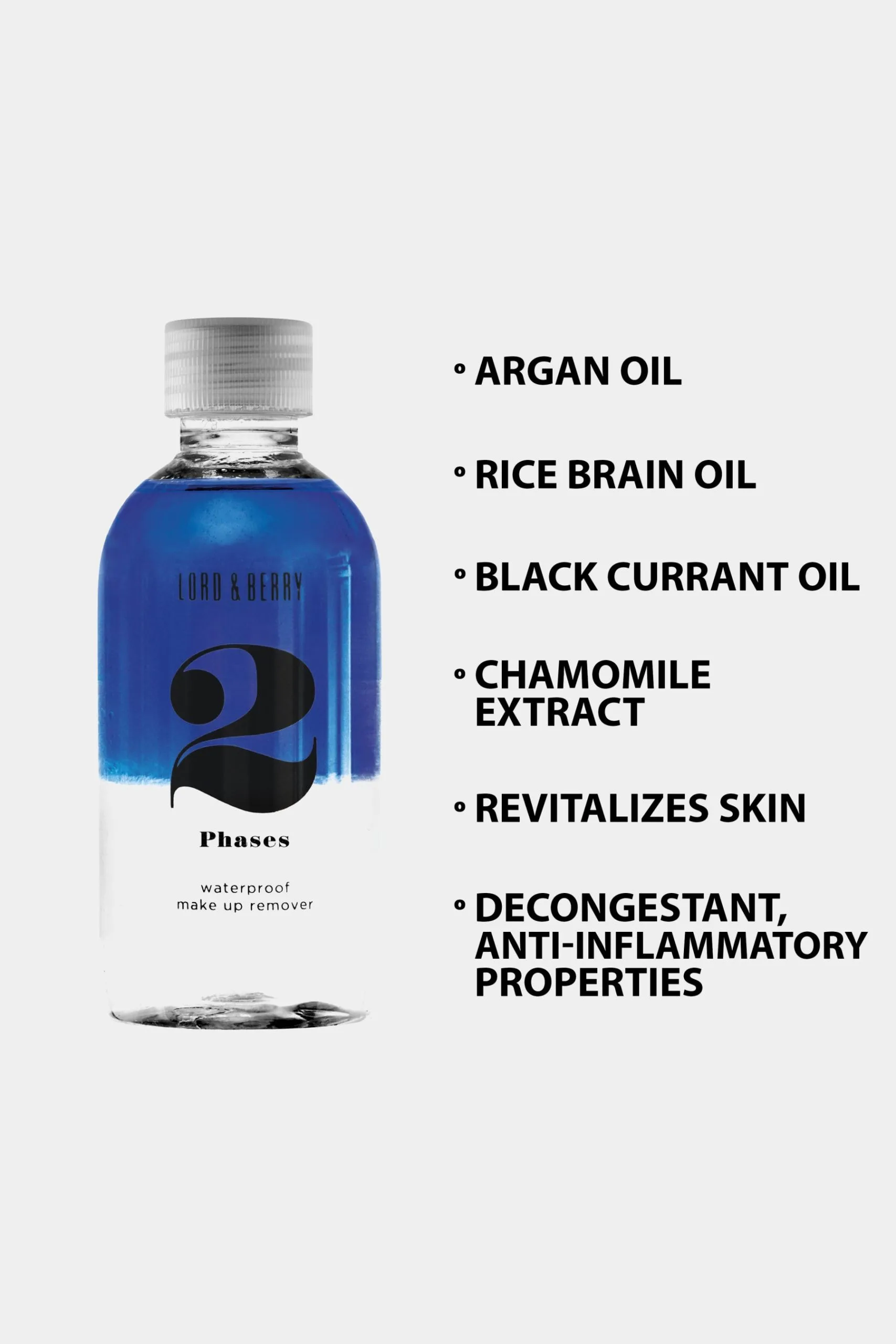 Lord & Berry 2 Phases Waterproof Makeup Remover 6 Lord & Berry 2 Phases Waterproof Makeup Remover - Image 4