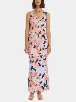 Adrianna Papell Printed Crepe Gown -Jewelry Accessories ebf1dce3 9d4c 4afa bc50 4302045c2a3b