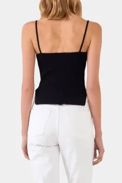 Endless Rose Elevated Corset Knit Cami -Jewelry Accessories ecf96391 152e 42c4 8a96 2f2b480715de