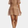 MOON RIVER Checker Print Mini Dress -Jewelry Accessories f1add282 d3a4 4796 b8a2 cf2159afeb07