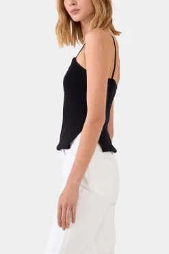 Endless Rose Elevated Corset Knit Cami -Jewelry Accessories f1fde6a6 591d 4143 9e60 bc3f4bf92233