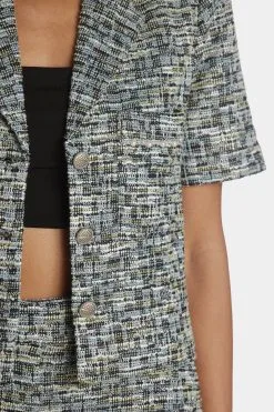 Current Air Short Sleeve Cropped Tweed Jacket 17 Current Air Short Sleeve Cropped Tweed Jacket -Jewelry Accessories f294cb98 1098 4af1 a9b7 a7b80d5452c0