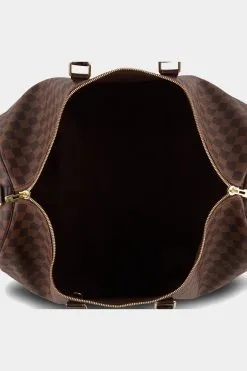 Louis Vuitton Keepall Bandouliere 55 Damier Ebene Travel Bag -Jewelry Accessories f3e470bb 1e45 4174 966a 18025dc0093f