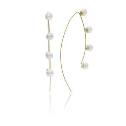 Rivka Friedman Long Wire Pearl Earrings -Jewelry Accessories f45a3402 ae2c 4456 989a 580193cbc3ad