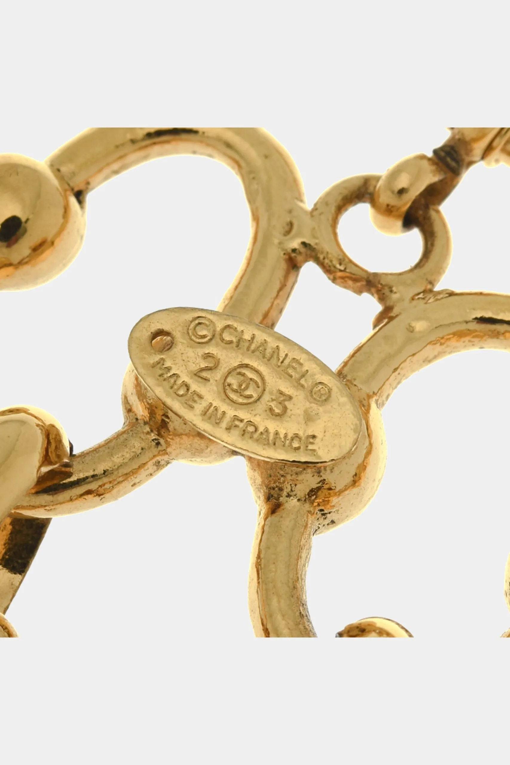 Chanel CC Logo Round Pendant Bracelet 5 Chanel CC Logo Round Pendant Bracelet - Image 3