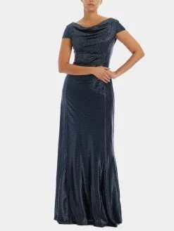 Adrianna Papell Metallic Knit Gown -Jewelry Accessories f85edadb c356 4f0a 958b 7c0d2eb1f191