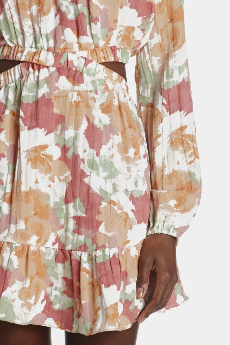 Sage The Label Amalfi Coast Cutout Mini Dress 4 Sage The Label Amalfi Coast Cutout Mini Dress - Image 2