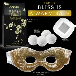 Lovery Honey Jasmine Home Spa Bag 12-Piece Set -Jewelry Accessories fb3269b6 7764 40c7 8297 28f7944636e0
