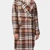 Bernardo Plaid Wool Double Breasted Coat -Jewelry Accessories fb4773d4 e449 4961 9c5a b275761c6d01