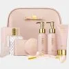 Lovery Enchanted Rose Beauty Body Care 10-Piece Cosmetic Bag Set -Jewelry Accessories fc836f2f f441 461b 8938 ed55190d3eaf