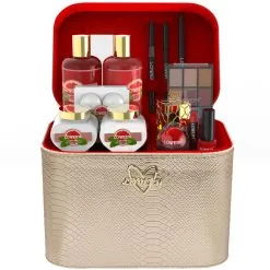 Lovery Pink Grapefruit Deluxe Spa And Makeup 30-Piece Set -Jewelry Accessories fd637432 372b 4a9b 85d1 bcaf512e1463